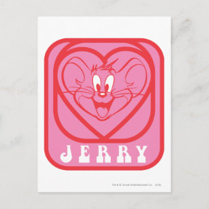 Jerry Rosa Hearts Vykort