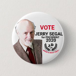 Jerry Segal för president 2020 Knapp