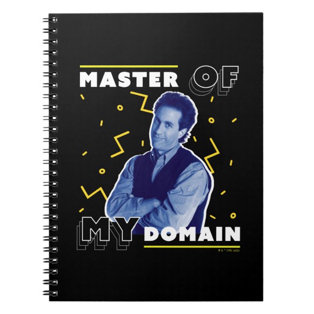 Jerry Seinfeld | Domänhuvudnamn Anteckningsbok (Framsidan)