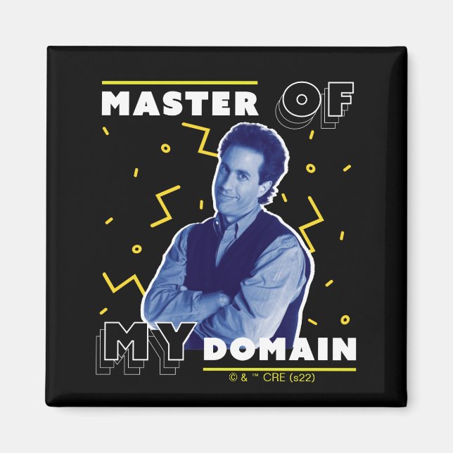 Jerry Seinfeld | Domänhuvudnamn Magnet (Framsidan)
