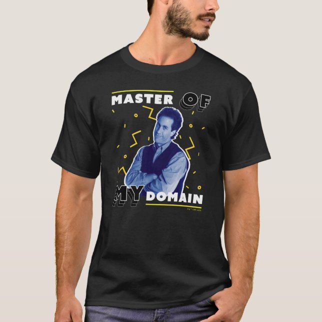Jerry Seinfeld | Domänhuvudnamn T Shirt (Framsida)