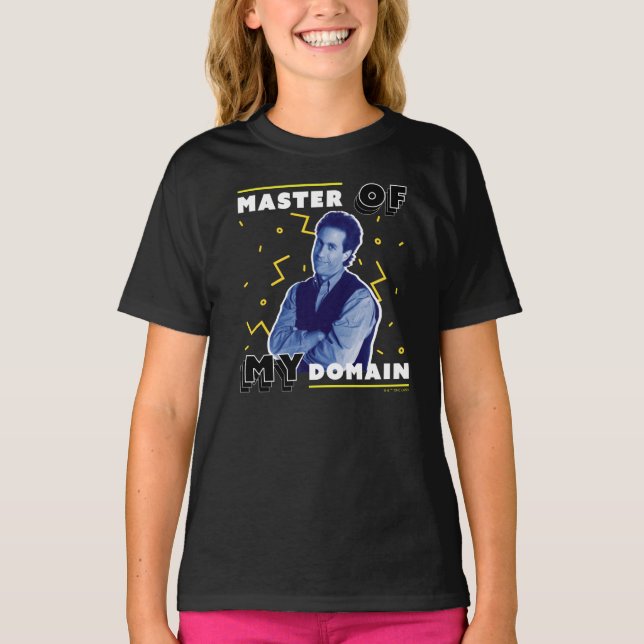 Jerry Seinfeld | Domänhuvudnamn T Shirt (Framsida)