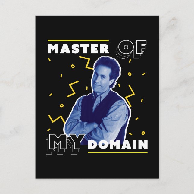 Jerry Seinfeld | Domänhuvudnamn Vykort (Framsida)