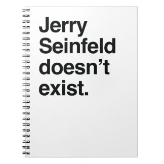 Jerry Seinfeld Existerar Inte – Satirisk Politik Anteckningsbok