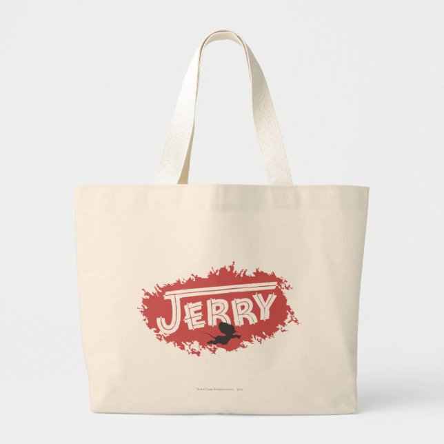 Jerry Silhouette Logotyp Jumbo Tygkasse (Framsidan)