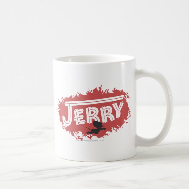 Jerry Silhouette Logotyp Kaffemugg (Höger)