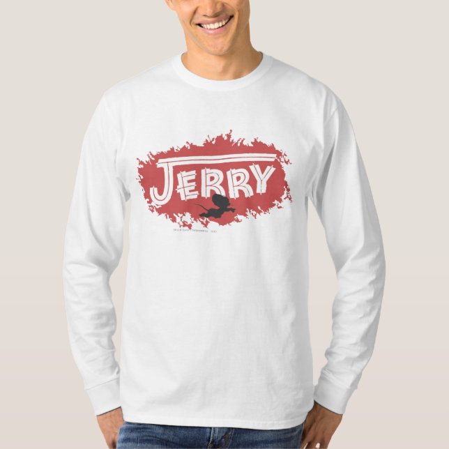 Jerry Silhouette Logotyp T-shirt (Framsida)