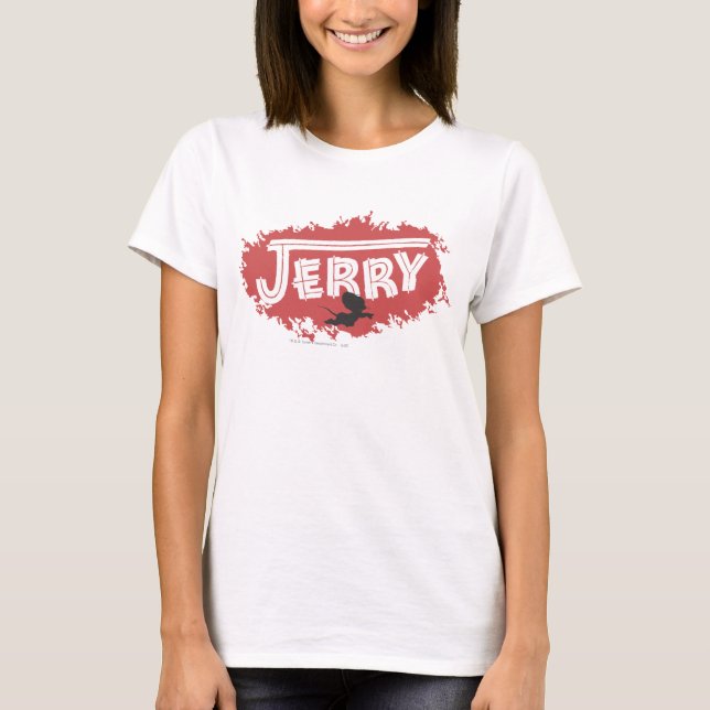 Jerry Silhouette Logotyp T-shirt (Framsida)