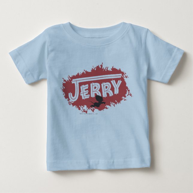 Jerry Silhouette Logotyp T-shirt (Framsida)