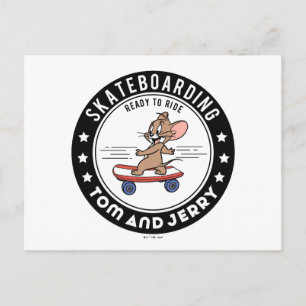 Jerry Skateboarding - Redo att rida Vykort