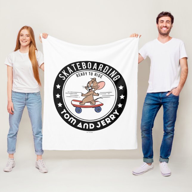 Jerry Skateboarding - Redo till Ride Fleecefilt (På plats)