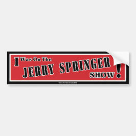 Jerry Springerbildekal Bildekal