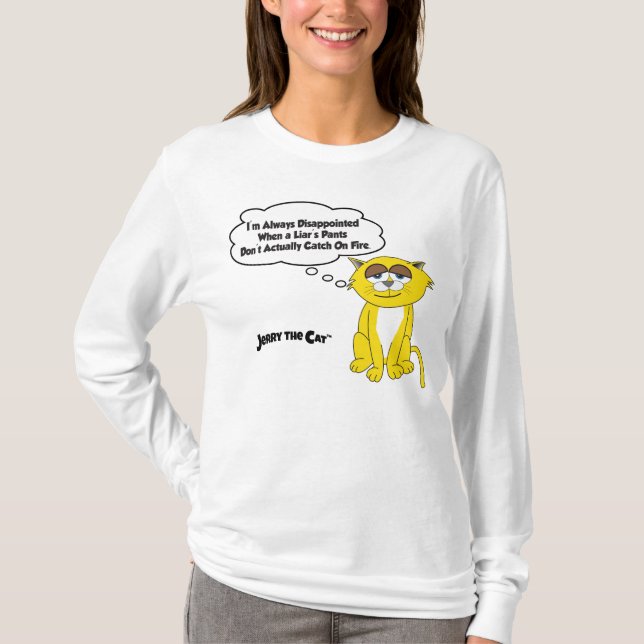 Jerry the Cat -Women's Top T Shirt (Framsida)