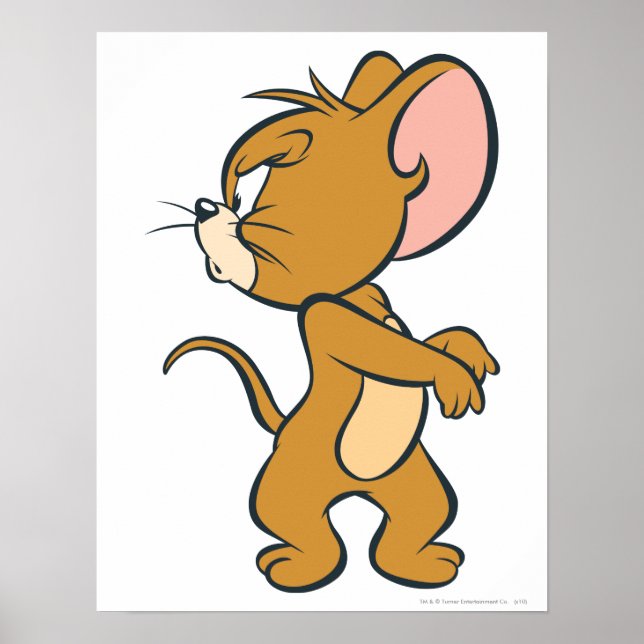 Jerry Tittar Back Annoyed Poster (Framsidan)