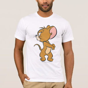Jerry tittar tillbaka förargat t shirt