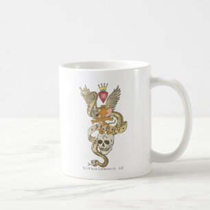 Jerry vred tatuering 2 kaffemugg