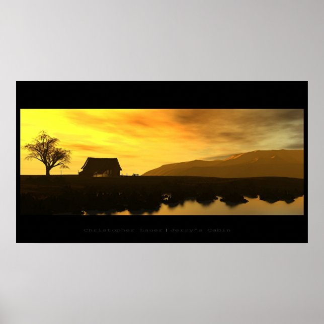 Jerry's Cabin Poster (Framsidan)
