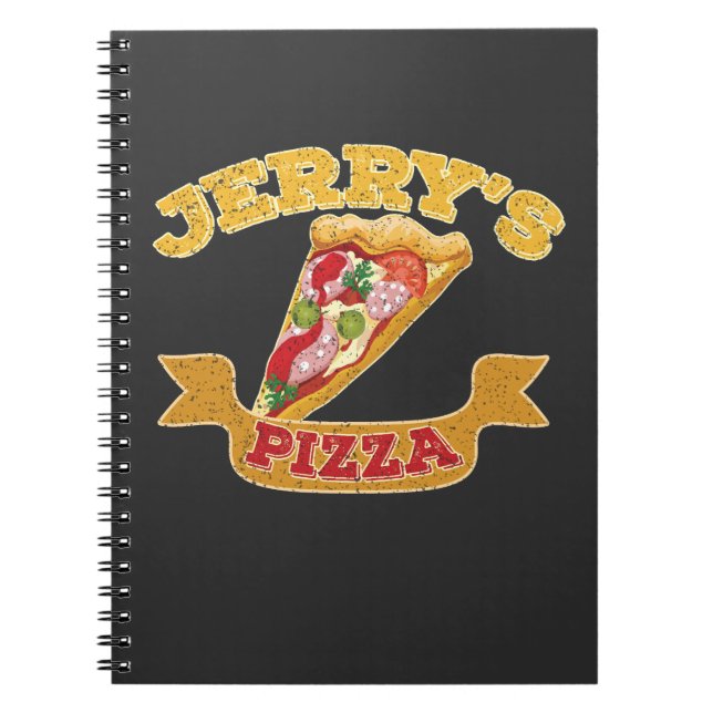 Jerrys Pizza Anteckningsbok (Framsidan)