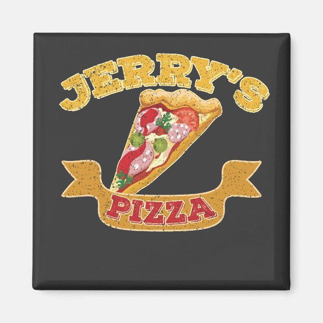 Jerrys Pizza Magnet (Framsidan)