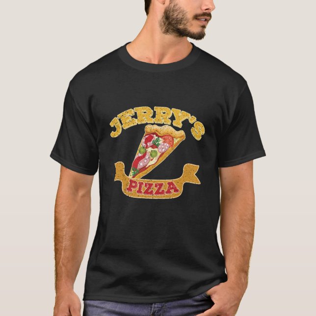 Jerrys Pizza T Shirt (Framsida)