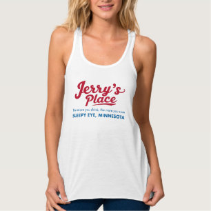 Jerry's Place Sleepy Eye Minnesota Linne Med Racerback