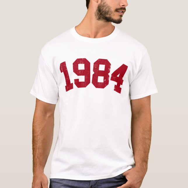 Jersey 1984 tee shirt (Framsida)