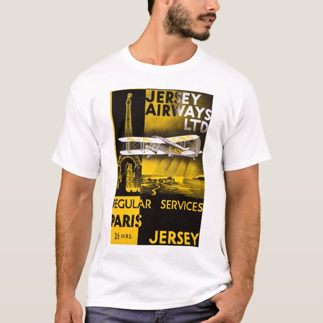 Jersey Airways T-shirt (Framsida)