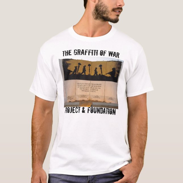 Jersey barriärminnesmärke/Garfield citationstecken Tee Shirt (Framsida)