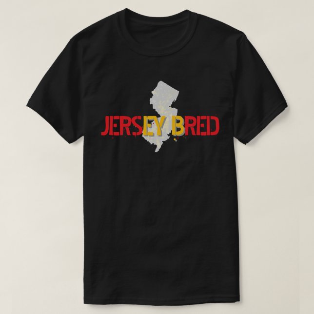 JERSEY BRED (Spanish) T Shirt (Design framsida)