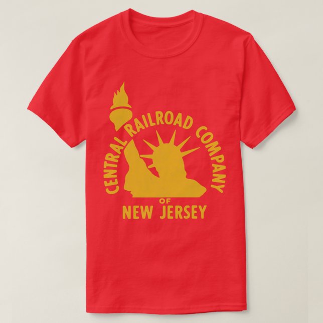 Jersey Central Railroad 1 T Shirt (Design framsida)