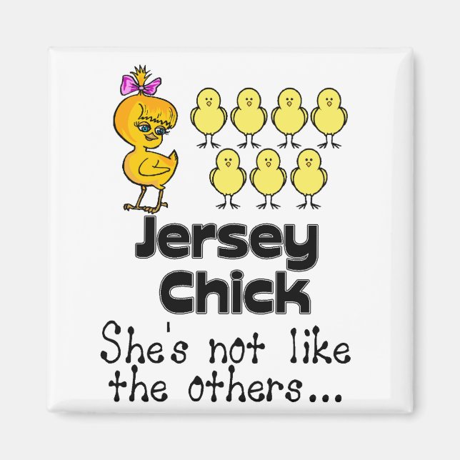 Jersey-Chicken Magnet (Framsidan)