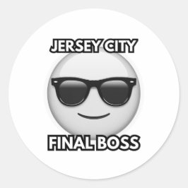 Jersey City Final Boss Klistermärke