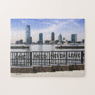 Jersey City horisont en behöver aldrig att lämna Pussel