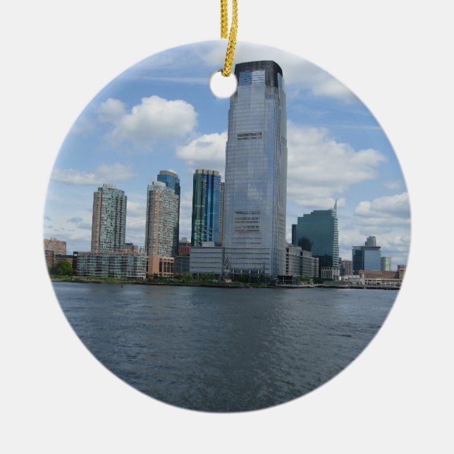 Jersey City Julgransprydnad Keramik (Framsidan)