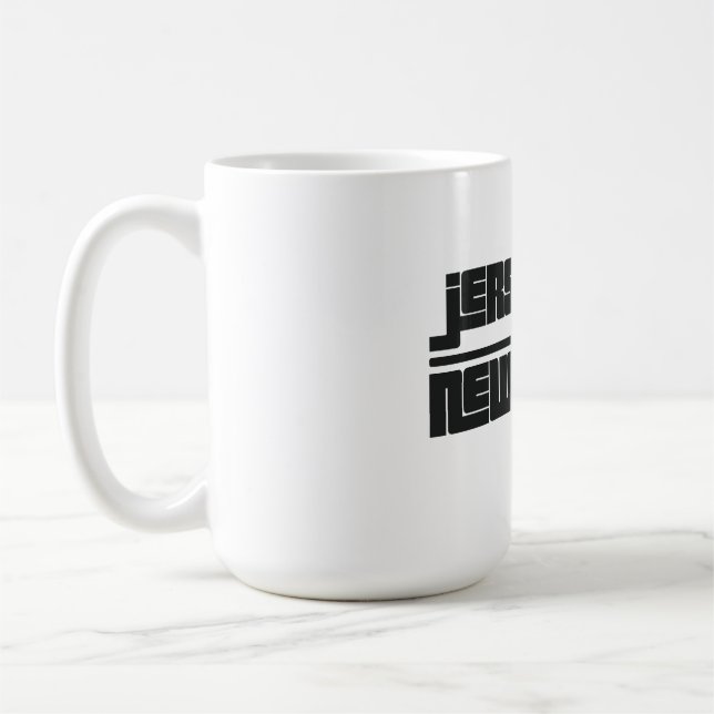 Jersey City - New Jersey Kaffemugg (Vänster)