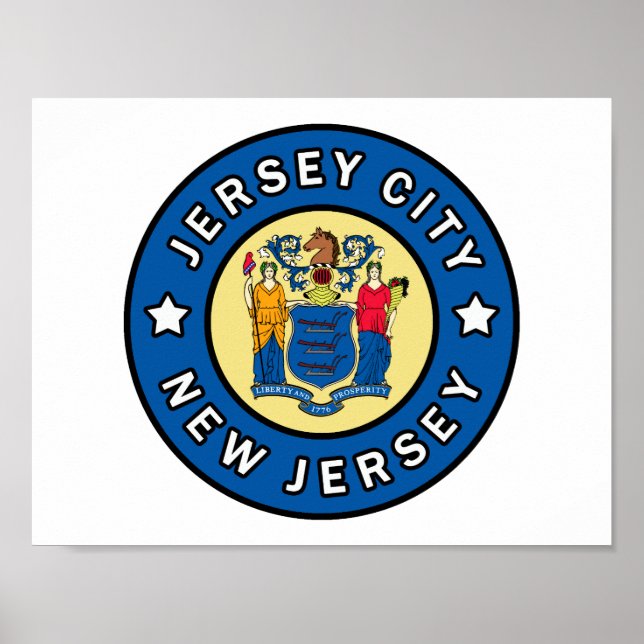 Jersey City New jersey Poster (Framsidan)