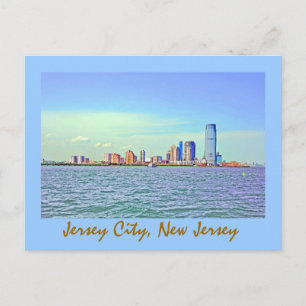 Jersey City, New jersey, USA Vykort