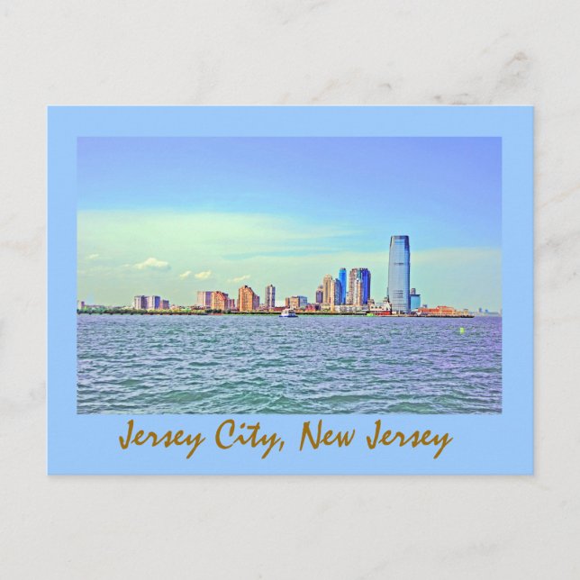 Jersey City, New jersey, USA Vykort (Framsida)