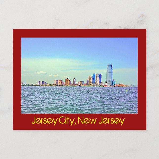 Jersey City, New jersey, USA Vykort (Framsida)