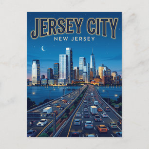 Jersey City New Jersey Vykort