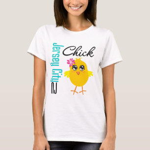 Jersey City NJ chick Tee Shirt