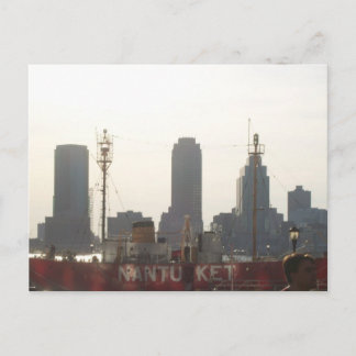 Jersey City, sett från Manhattan Vykort