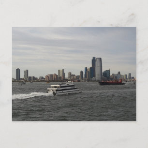Jersey City Skyline #1-1 vykort