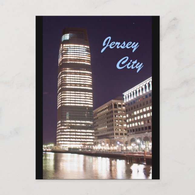 jersey city vykort (Framsida)