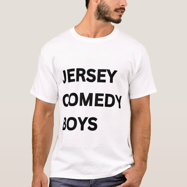 Jersey Comedy Boys T-Shirt (Framsida)