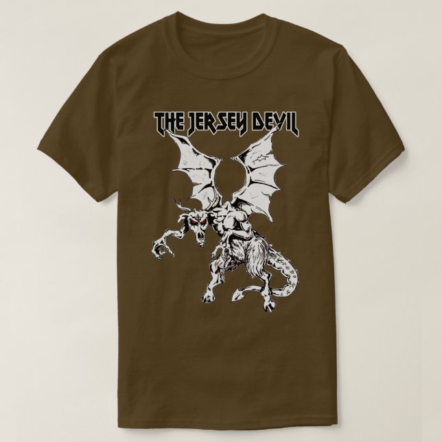 Jersey Djävulen 1 T Shirt (Design framsida)