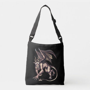 Jersey Djävulen Cryptid Creature Axelväska