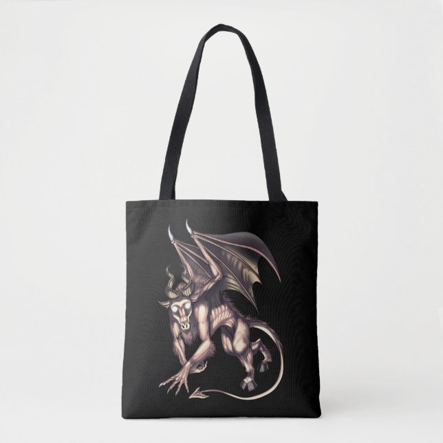 Jersey Djävulen Cryptid Creature Tygkasse (Framsida)