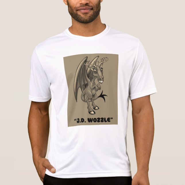 Jersey Djävulen ’J.D. Ylle" Cryptid T-Shirt (Framsida)
