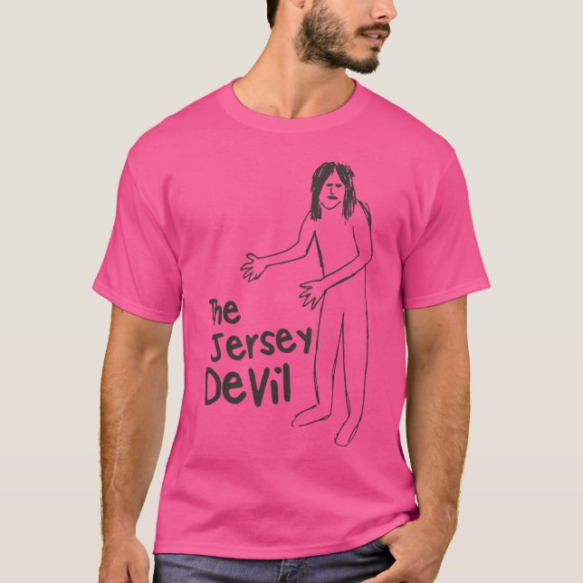 Jersey Djävulen T Shirt (Framsida)